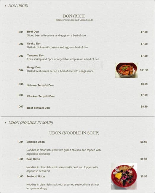 Menu of Sushi House photo7