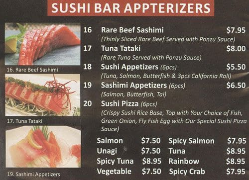 Menu of Nori Sushi photo4