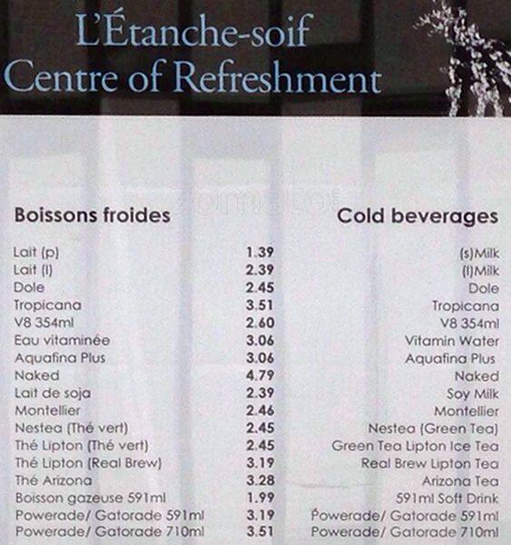 Menu of Café Lees photo4