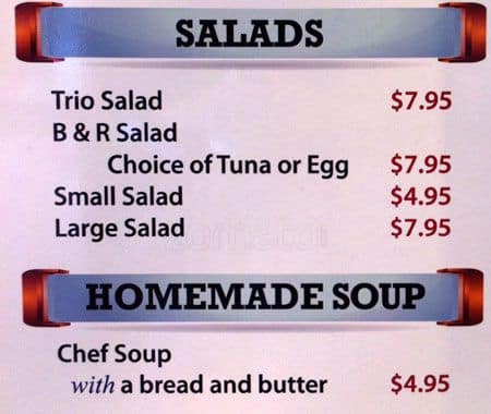 Menu of Bread & Roses photo3