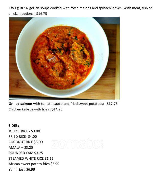 Menu of MamaLand photo3