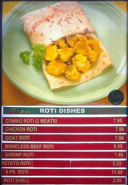 Menu of Tropical Joe’s photo4