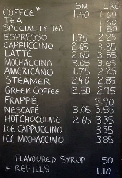 Menu of Athens Pastries photo3