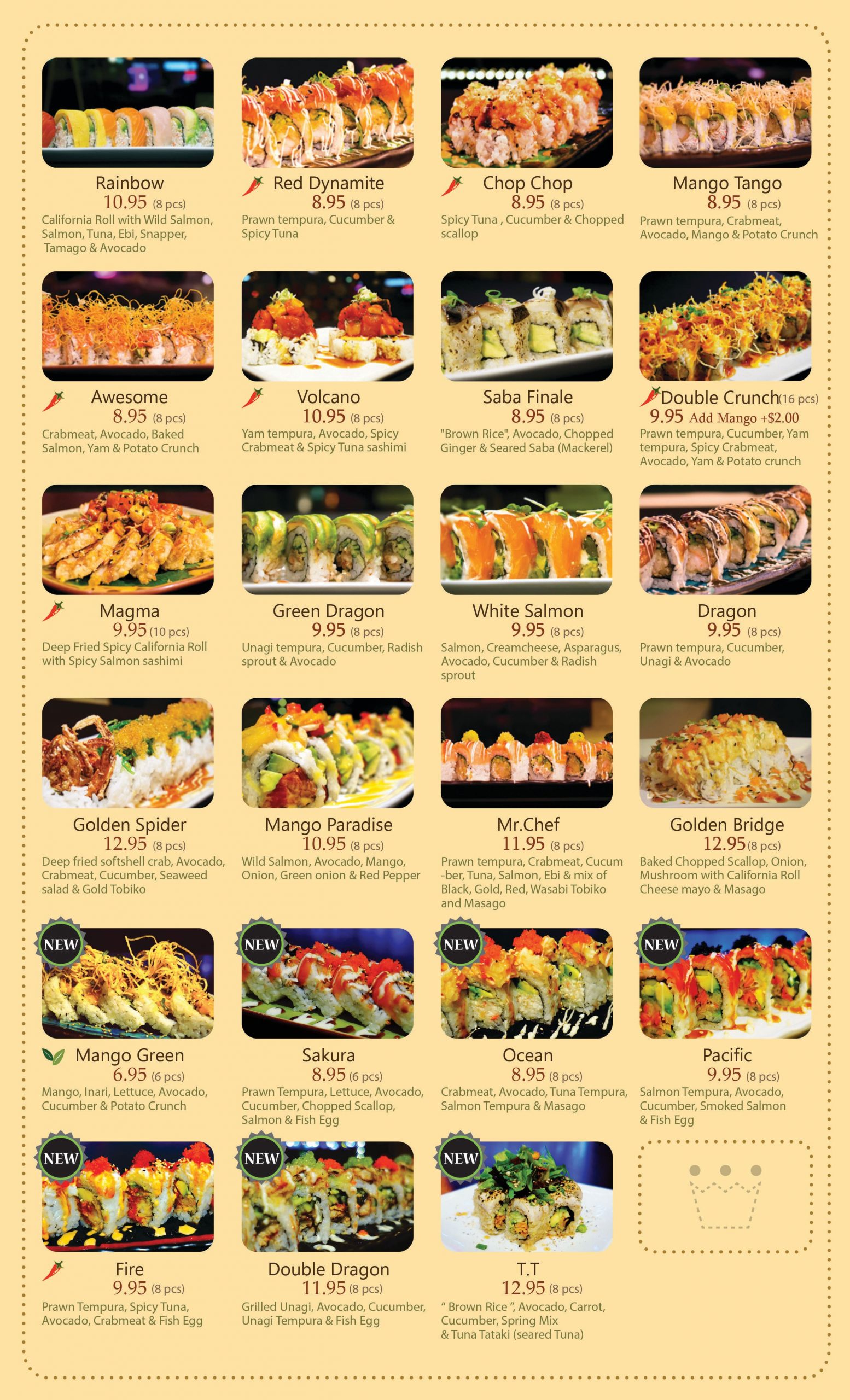 Menu of Sushi Wow photo5