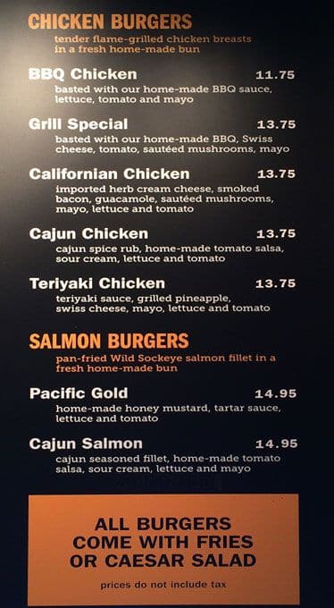 Menu of The Market Grill photo4