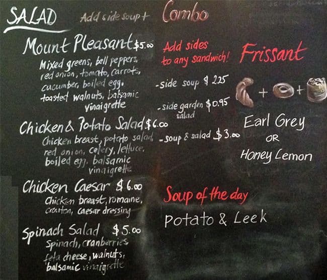 Menu of Swiss Bakery photo3