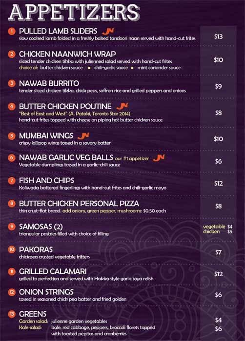 Menu of Nawab Express photo2