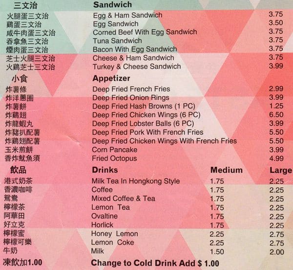 Menu of Taste Cafe photo3