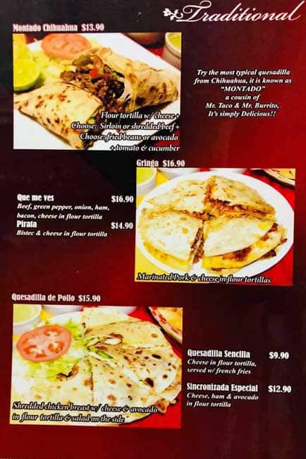 Menu of King’s Tacos photo3