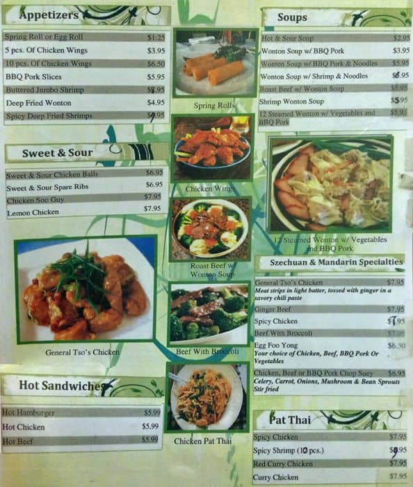 Menu of Shirley Restaurant photo4
