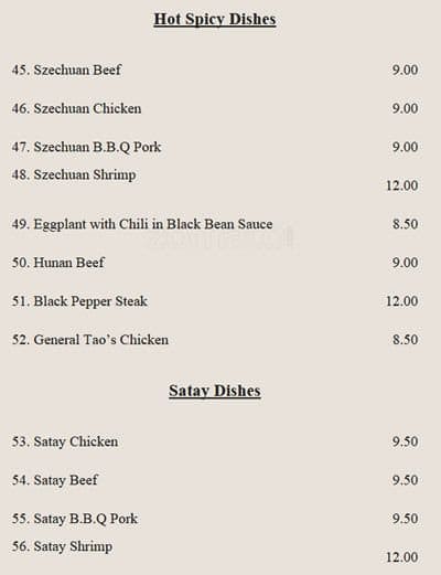 Menu of Lily Garden photo5