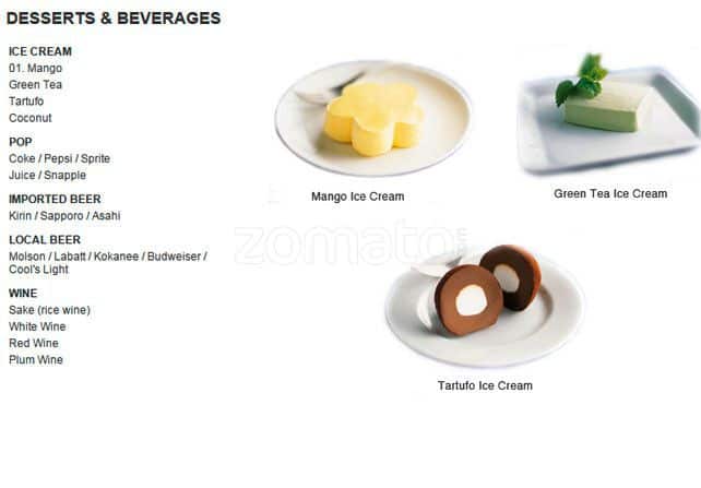 Menu of Osaka Island photo29