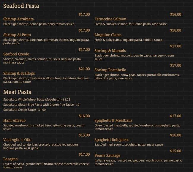 Menu of Cucina di Paisano photo11