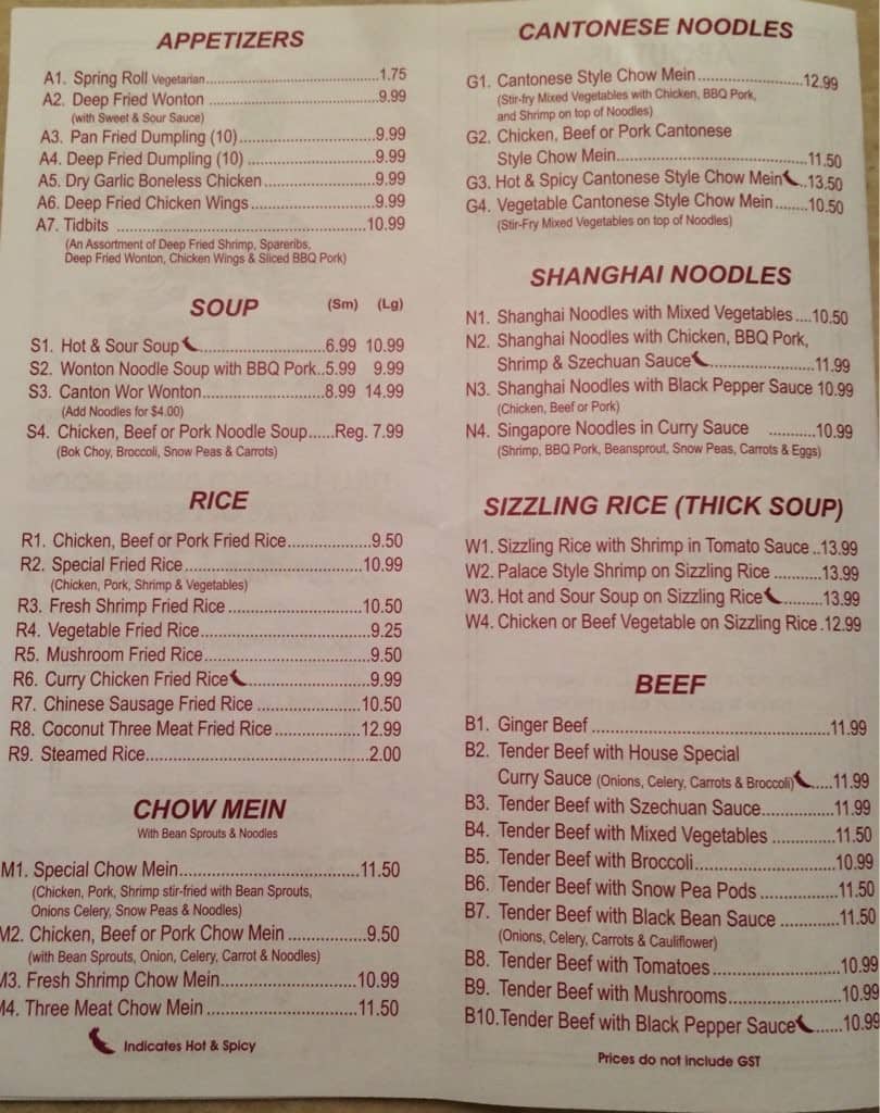 Menu of Golden National Family Restaurant photo4