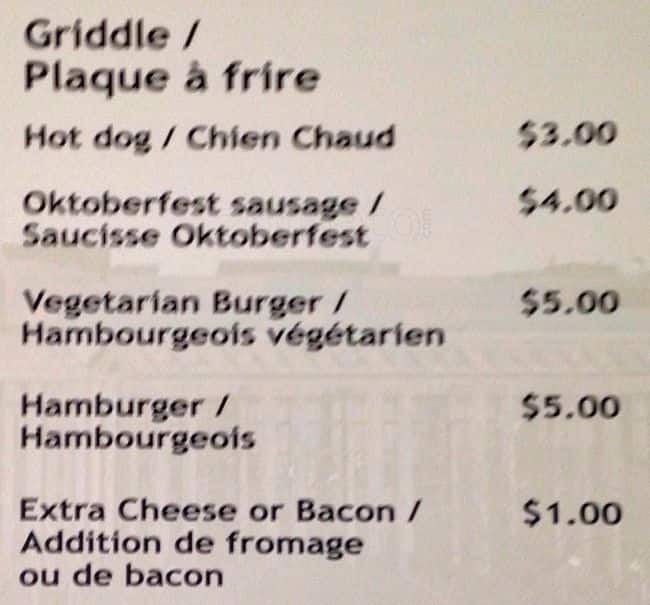 Menu of Cafétéria Des Beaux-Arts photo6