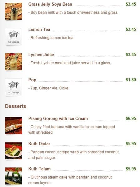 Menu of Ipoh Malay Cuisine photo12