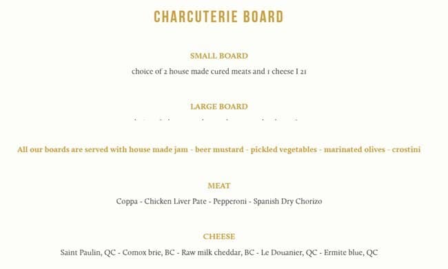 Menu of 10 Acres Kitchen photo5