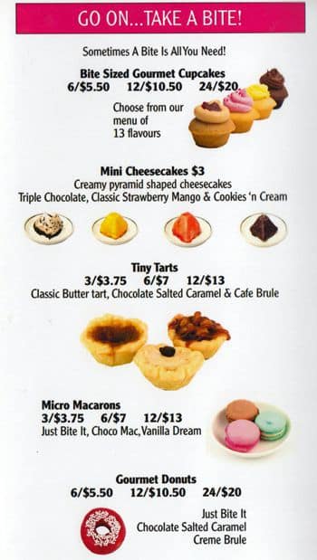 Menu of Bite Bar photo3