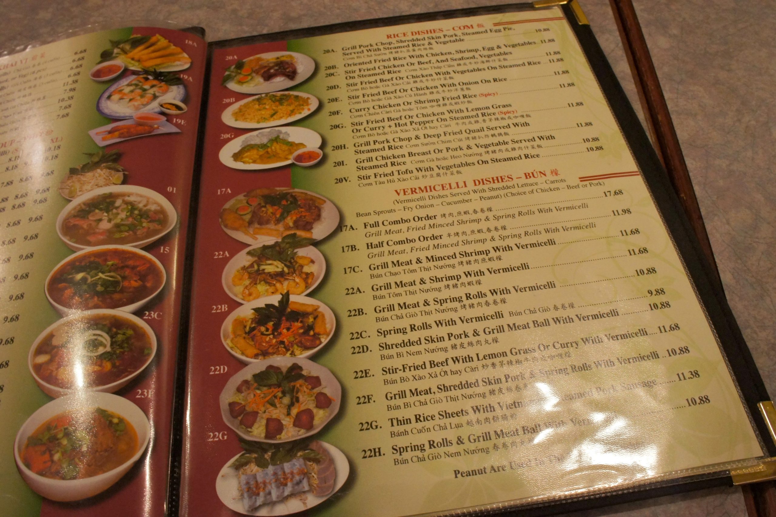 Menu of Pho So 1 photo3