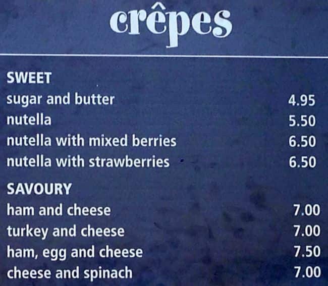 Menu of Moka House Coffee photo2