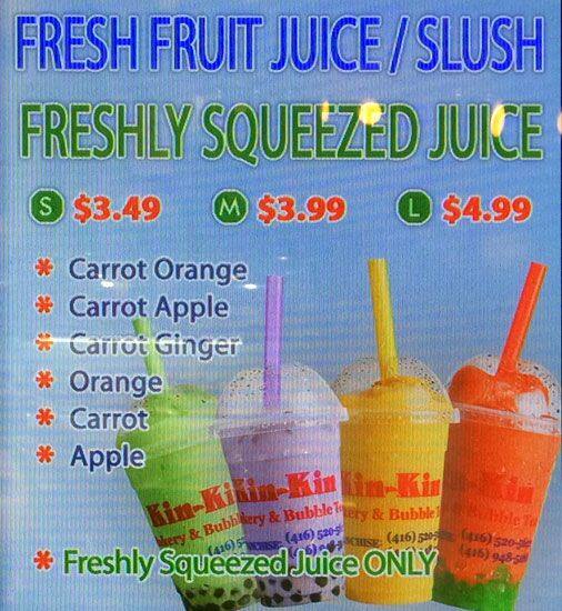 Menu of Kin-Kin Bakery & Bubble Tea photo5