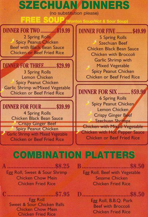 Menu of Ming City photo7