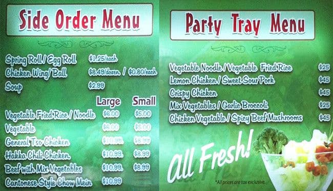 Menu of Pick ‘n’ Chu’s photo2