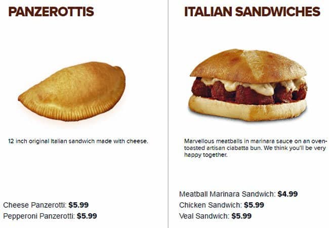 Menu of Pizza Pizza photo19