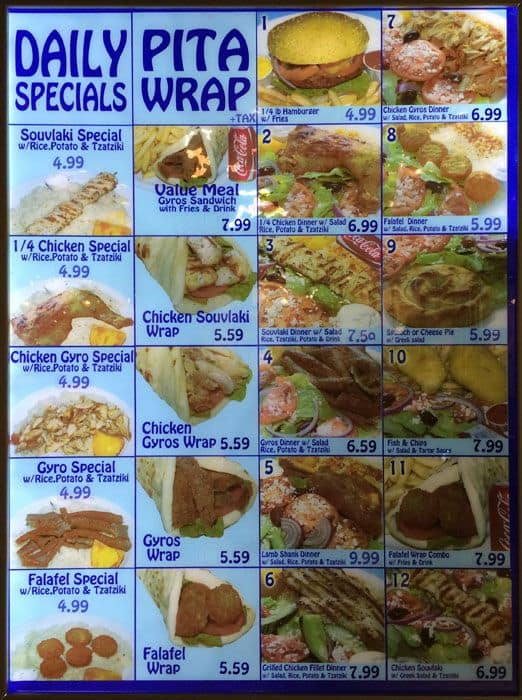 Menu of El Greeko photo2