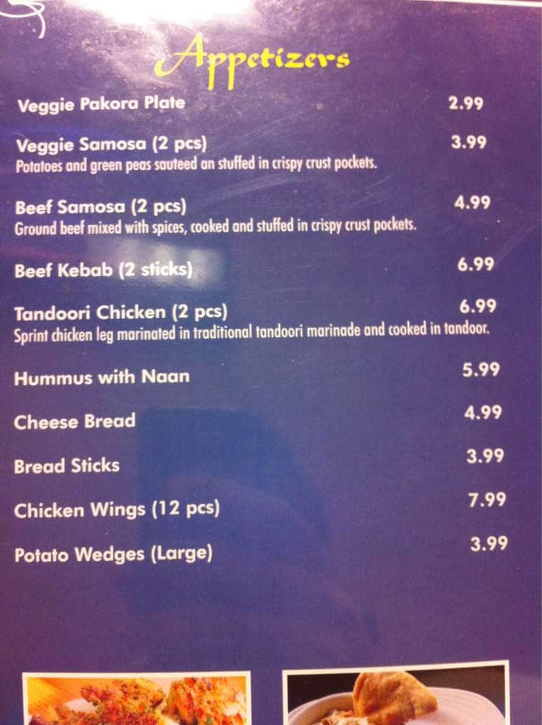 Menu of Al-Quds Kebab House & Cafe photo2