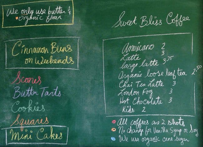 Menu of Sweet Bliss photo2