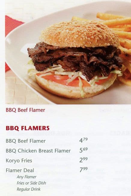 Menu of Koryo Korean Barbeque photo5