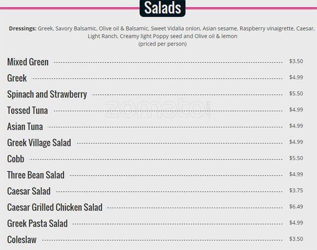 Menu of Kiva’s Restaurant & Bakery photo14