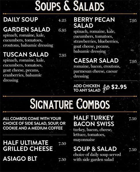 Menu of Coffee Culture photo3