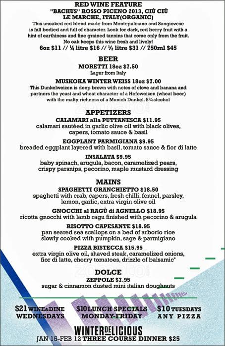 Menu of Il Fornello photo7