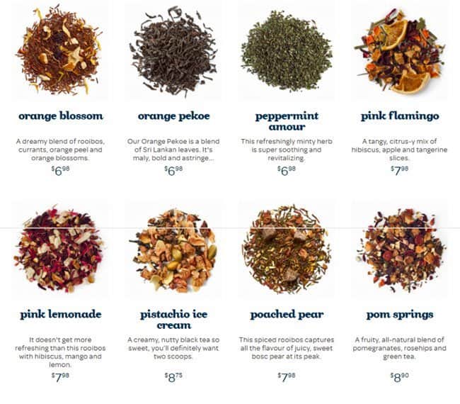 Menu of David’s Tea photo16