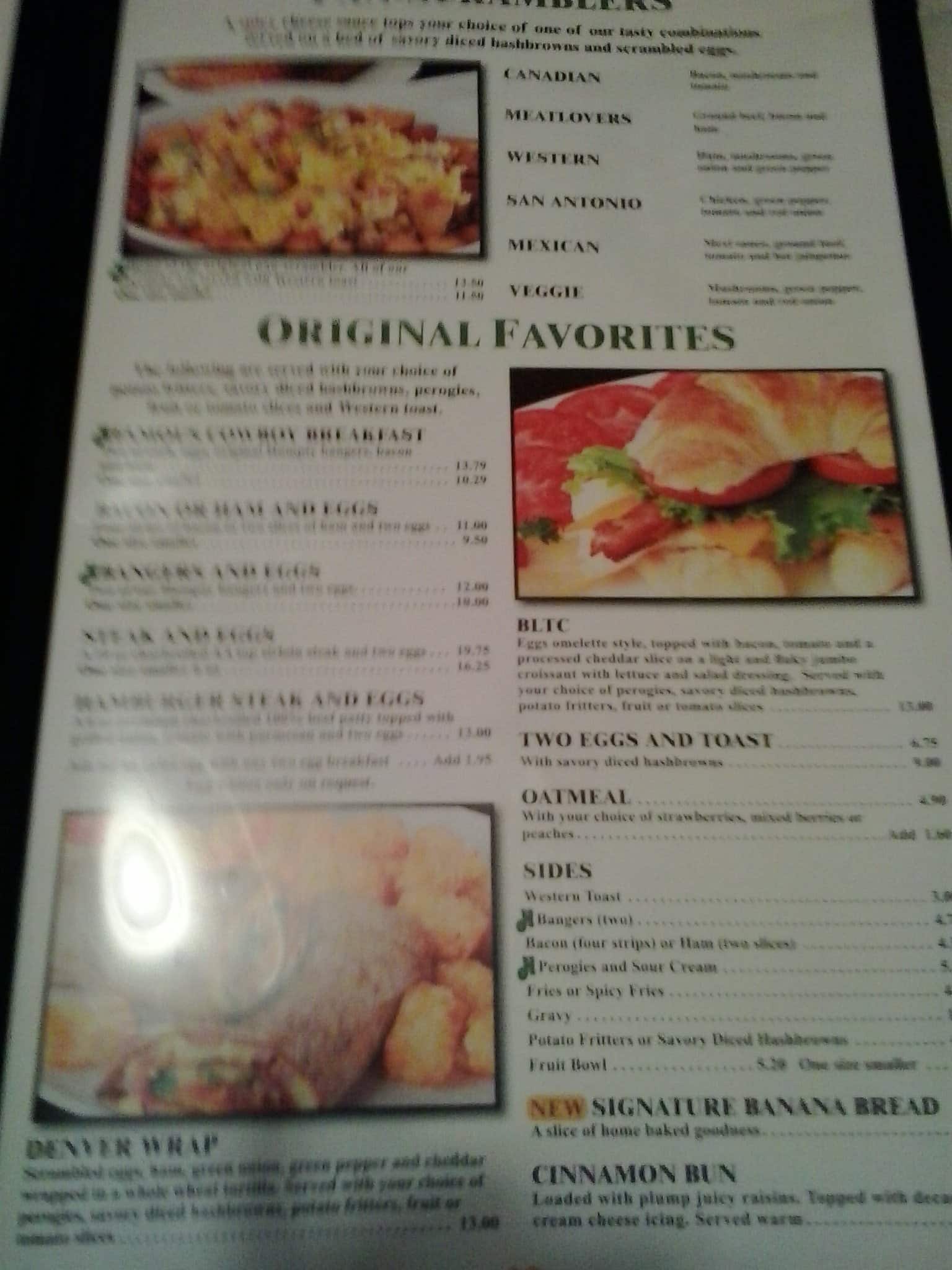 Menu of Humpty’s photo3