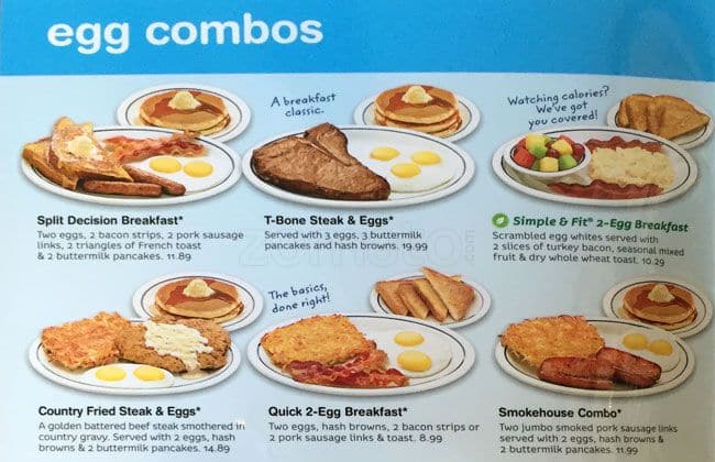 Menu of IHOP photo13