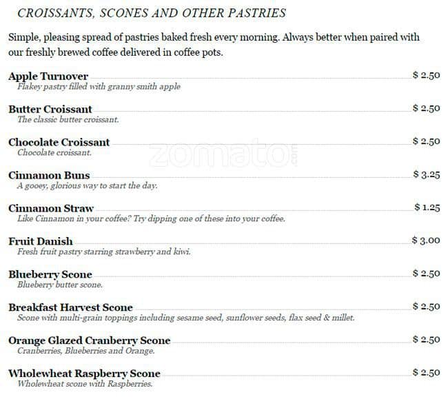 Menu of Sciue photo4