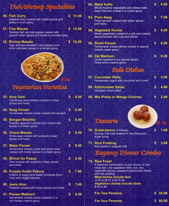 Menu of Regency Restaurant photo4