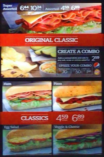 Menu of Mr. Sub photo3