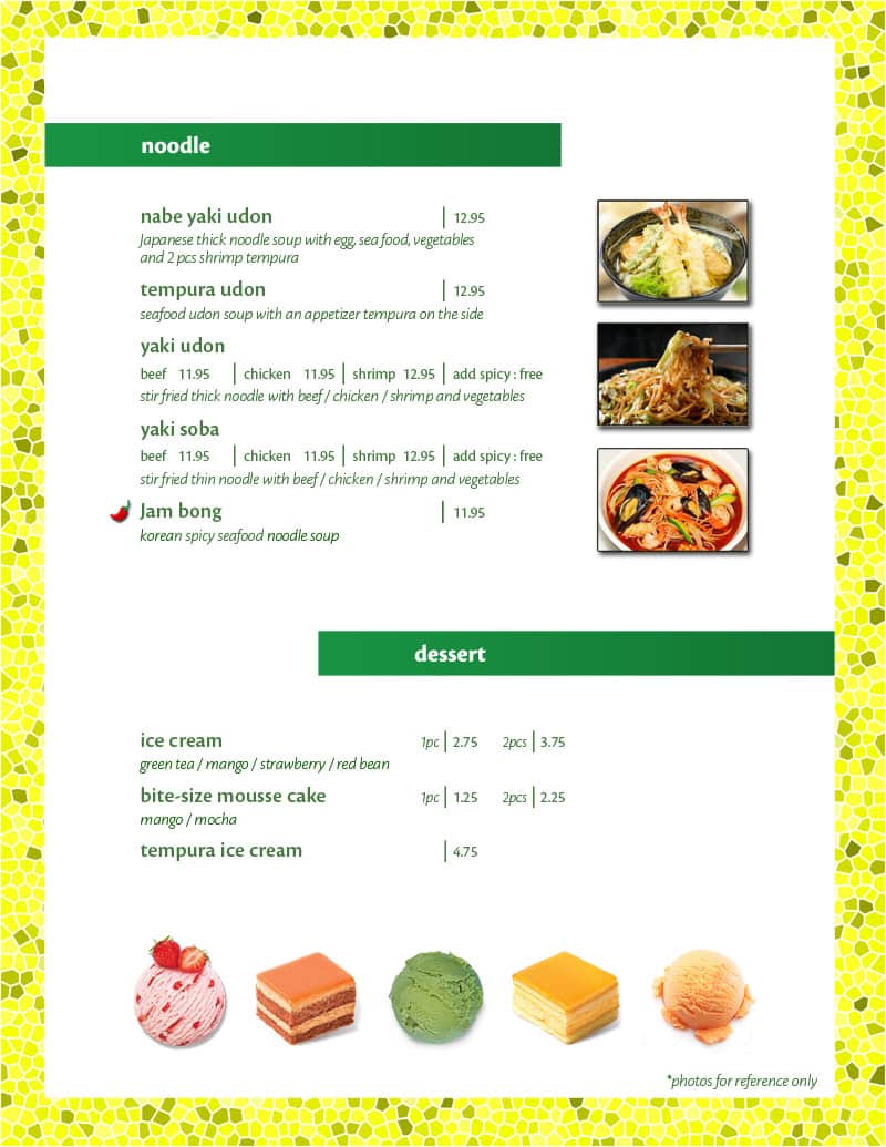 Menu of Ta’ke Sushi Restaurant photo9