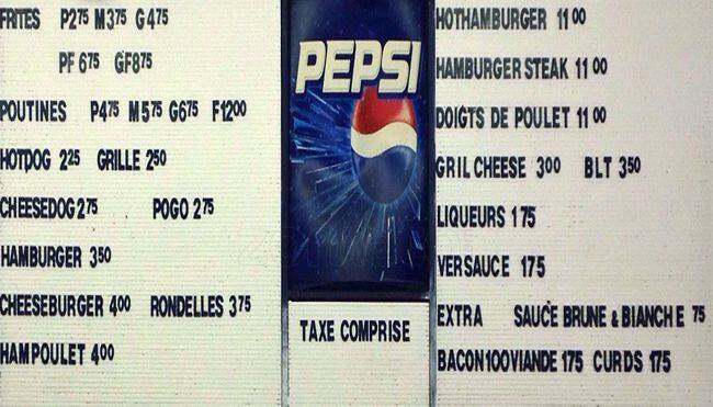 Menu of Patate Frite Chez Réjean photo2