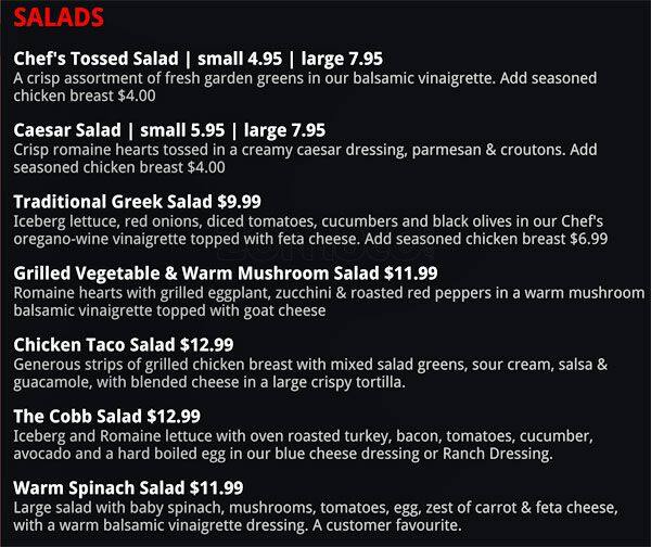 Menu of Jersey Giant photo3