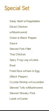 Menu of Go For Tea photo2