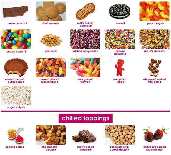 Menu of Menchie’s photo4