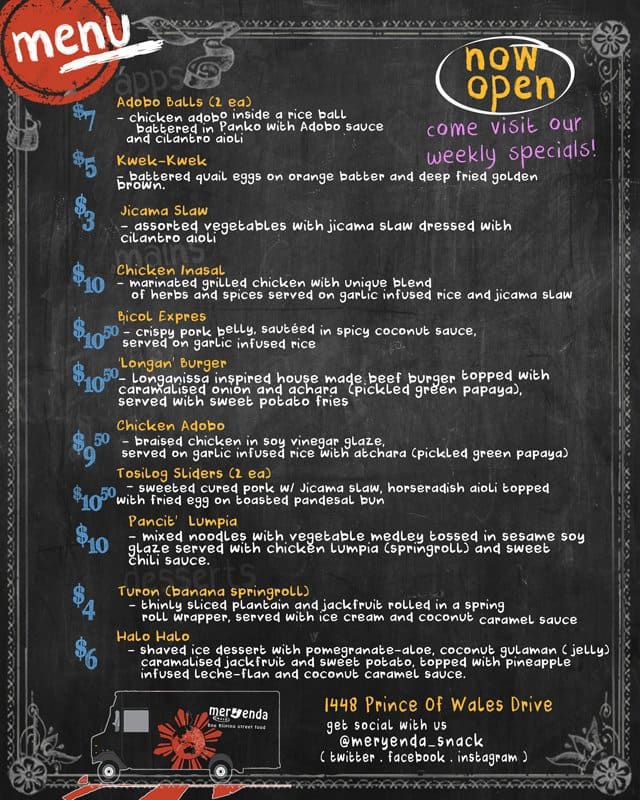 Menu of Meryenda Snack photo2