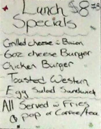 Menu of Pappa Marshall’s Family Restaurant photo2