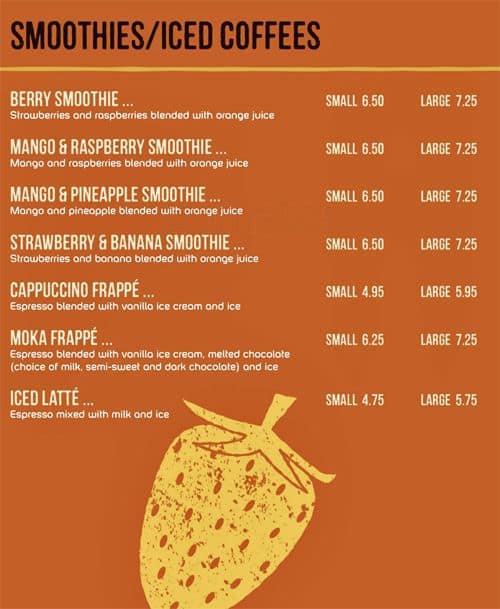 Menu of Cacao 70 photo14