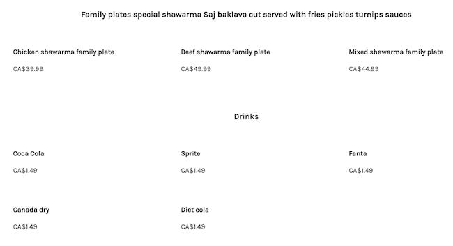 Menu of Shawarma X photo5
